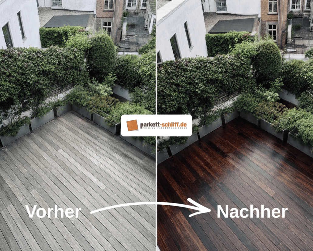 Terrassendielen renovieren